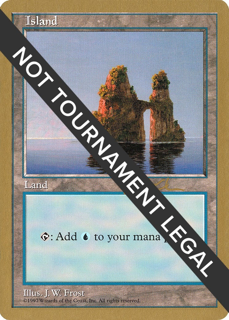 Image for Island (427) - 1997 Paul McCabe (5ED) [World Championship Decks] - Magic: The Gathering