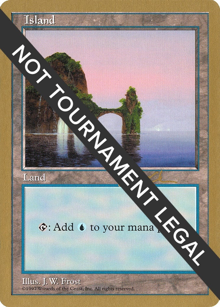 Image for Island (425) - 1997 Paul McCabe (5ED) [World Championship Decks] - Magic: The Gathering