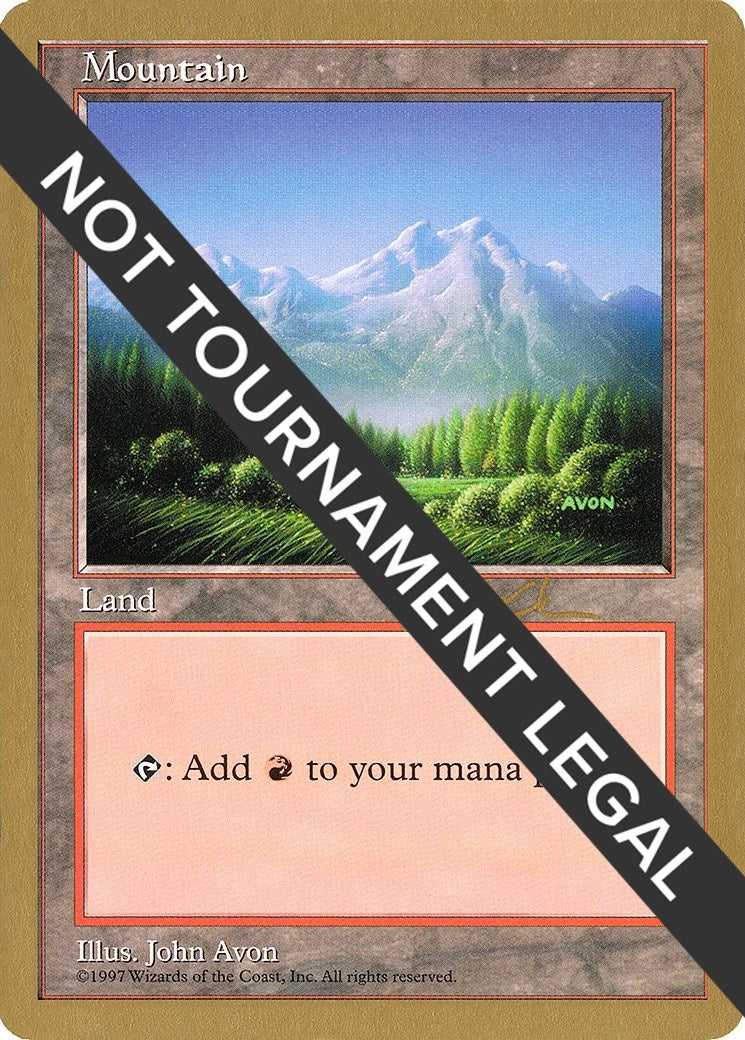 Image for Mountain (431) - 1997 Paul McCabe (5ED) [World Championship Decks] - Magic: The Gathering
