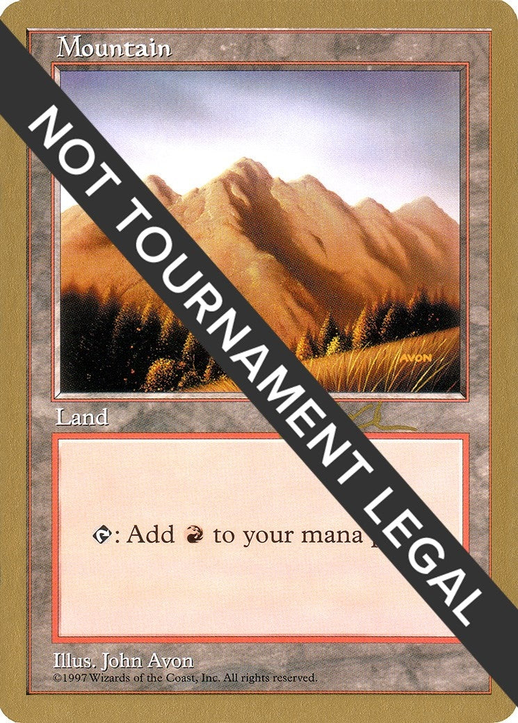 Image for Mountain (432) - 1997 Paul McCabe (5ED) [World Championship Decks] - Magic: The Gathering