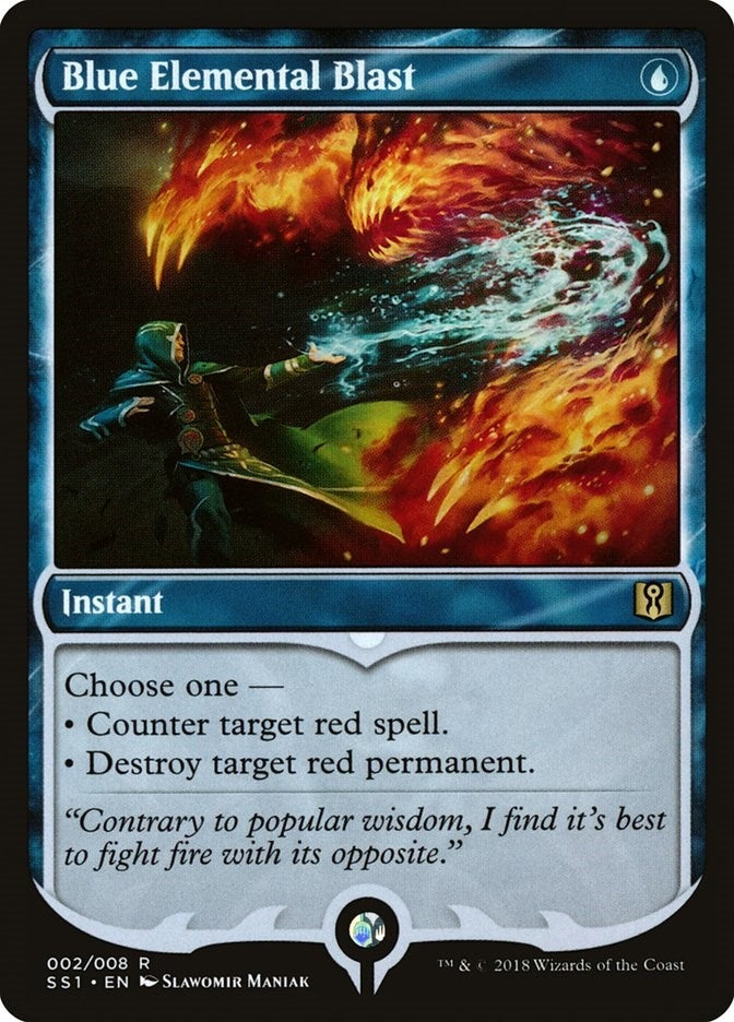 Image for Blue Elemental Blast (2) [Signature Spellbook: Jace] - Magic: The Gathering