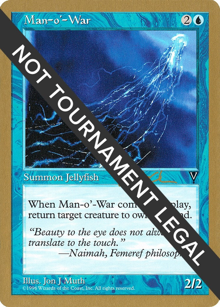 Image for Man-o'-War - 1997 Paul McCabe (VIS) [World Championship Decks] - Magic: The Gathering
