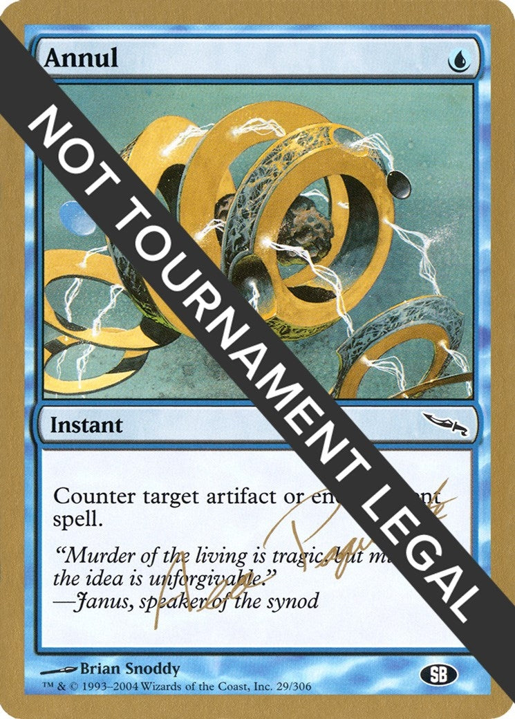 Image for Annul - 2004 Aeo Paquette (MRD) (SB) [World Championship Decks] - Magic: The Gathering