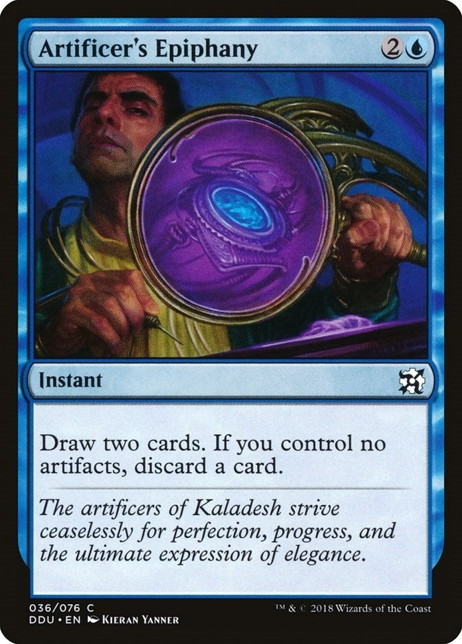 Image for Artificer's Epiphany (36) [Elves vs. Inventors] - Magic: The Gathering