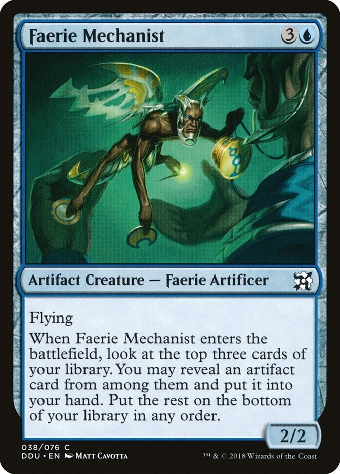 Image for Faerie Mechanist (38) [Elves vs. Inventors] - Magic: The Gathering
