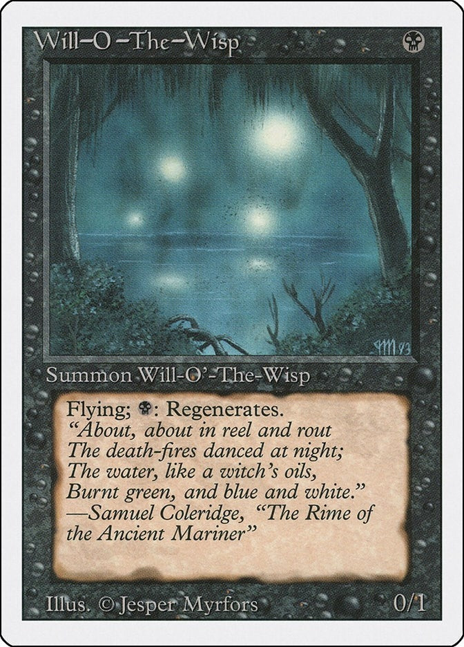 Image for Will-o'-the-Wisp [Revised Edition] - Magic: The Gathering