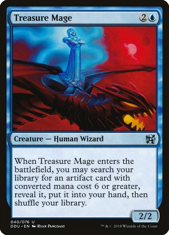 Image for Treasure Mage (40) [Elves vs. Inventors] - Magic: The Gathering