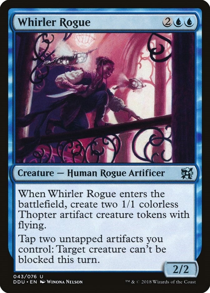 Image for Whirler Rogue (43) [Elves vs. Inventors] - Magic: The Gathering