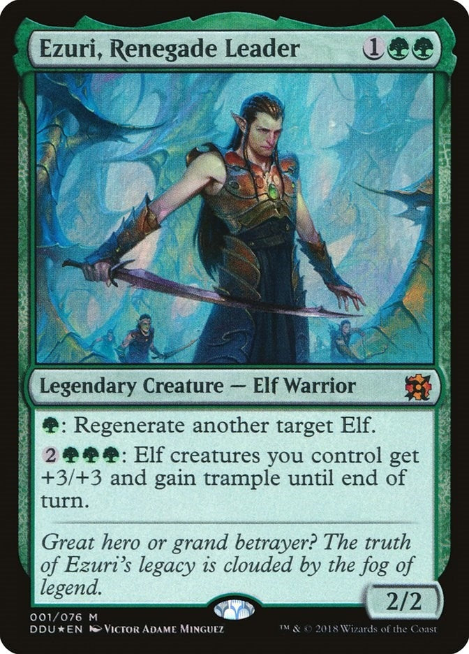 Image for Ezuri, Renegade Leader (1) [Elves vs. Inventors] - Magic: The Gathering