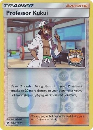 Image for Professor Kukui - 128/149 (Regional Championships) (128/149) [League & Championship Cards] - Pokemon