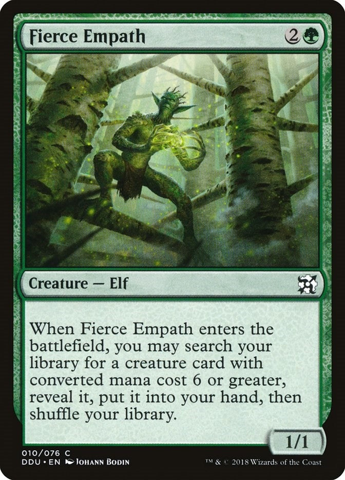 Fierce Empath (10) [Duel Decks: Elves vs. Inventors]