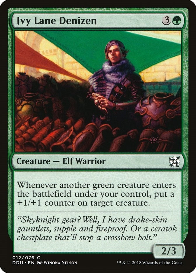 Image for Ivy Lane Denizen (12) [Elves vs. Inventors] - Magic: The Gathering