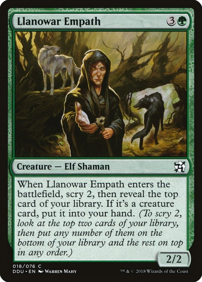Image for Llanowar Empath (18) [Elves vs. Inventors] - Magic: The Gathering