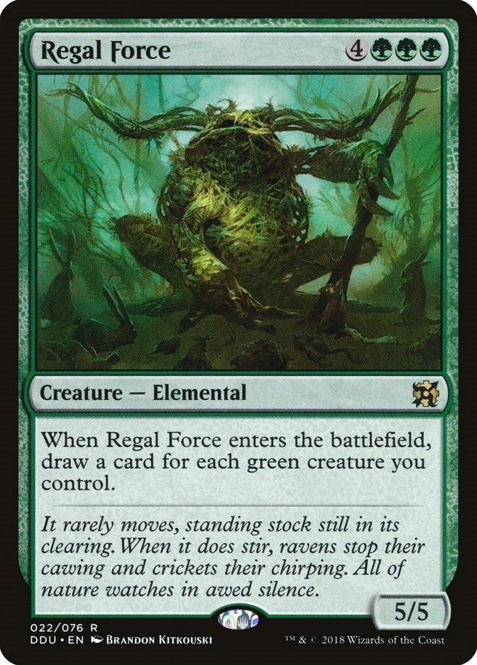 Image for Regal Force (22) [Elves vs. Inventors] - Magic: The Gathering