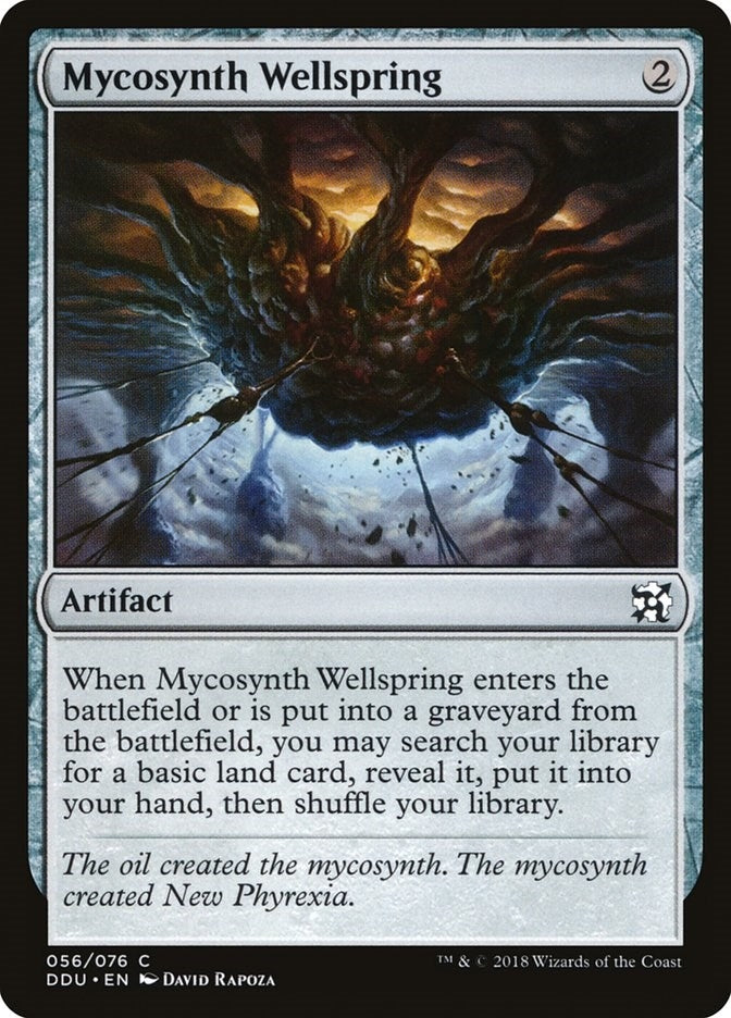 Image for Mycosynth Wellspring (56) [Elves vs. Inventors] - Magic: The Gathering
