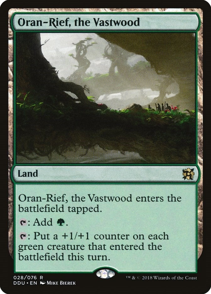 Image for Oran-Rief, the Vastwood (28) [Elves vs. Inventors] - Magic: The Gathering
