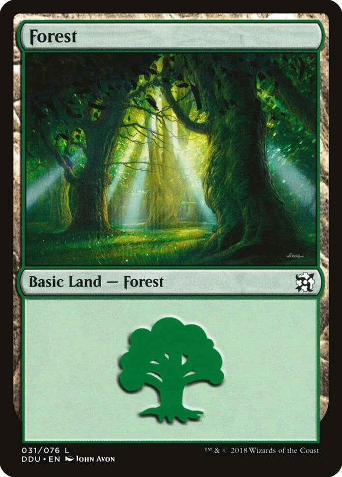Image for Forest (031) (31) [Elves vs. Inventors] - Magic: The Gathering