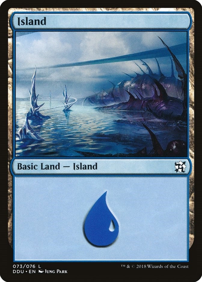Image for Island (073) (73) [Elves vs. Inventors] - Magic: The Gathering