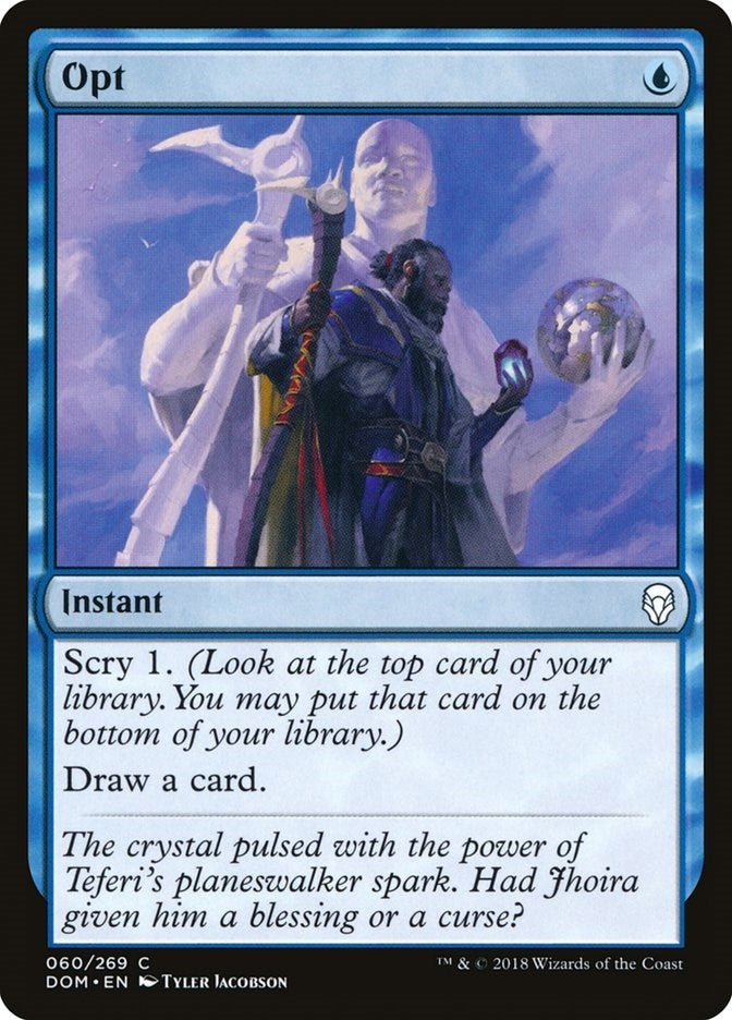 Image for Opt (60) [Dominaria] - Magic: The Gathering