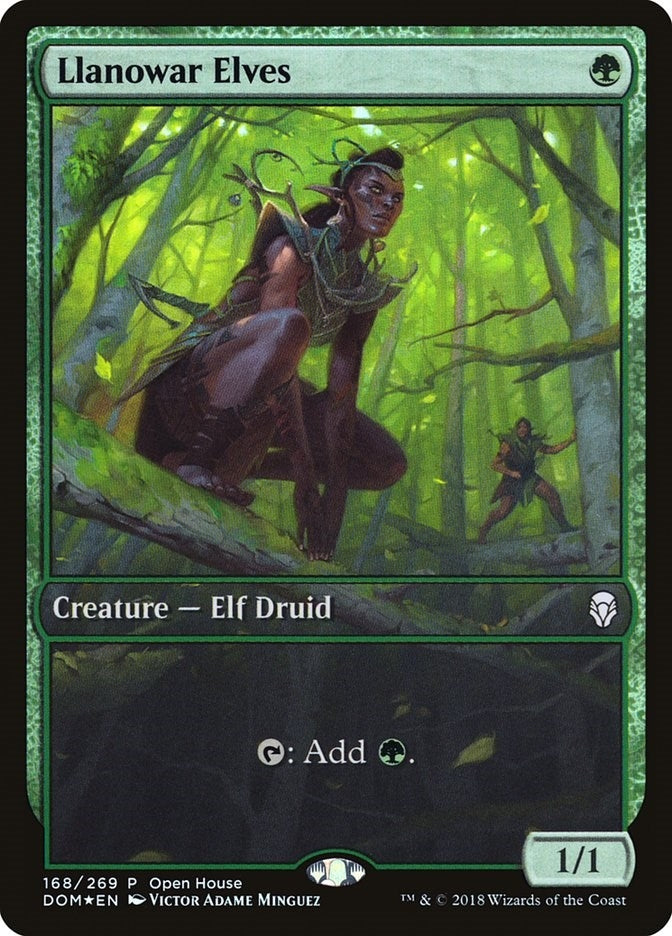 Image for Llanowar Elves (168) [Open House Promos] - Magic: The Gathering