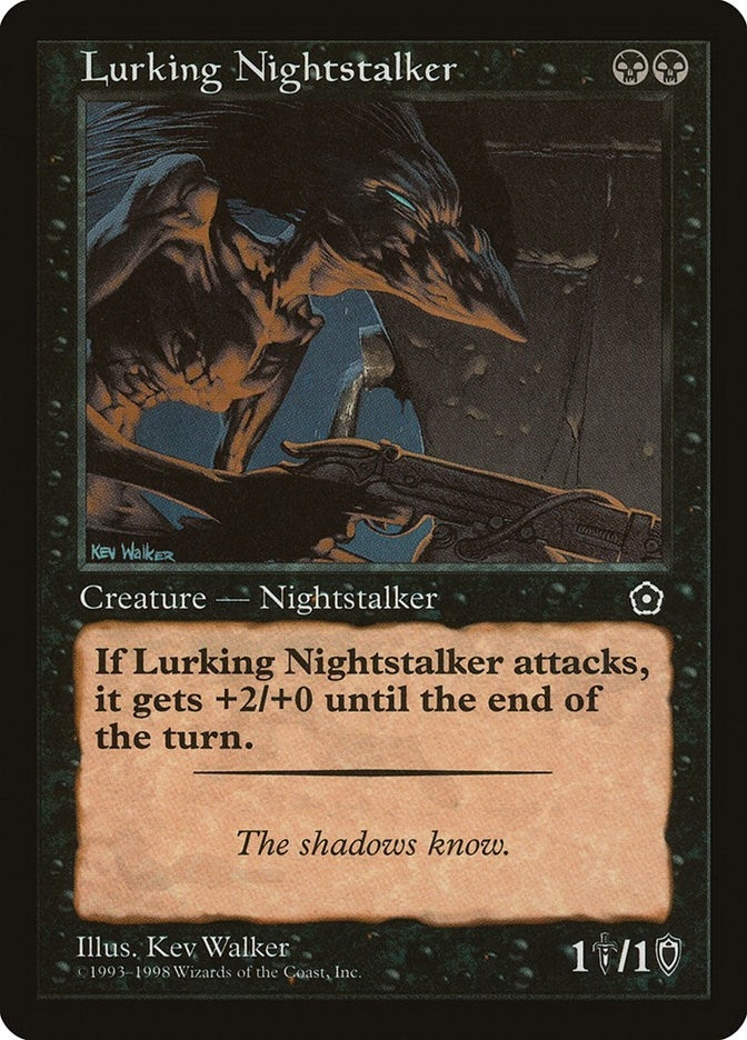 Image for Lurking Nightstalker [Portal Second Age] - Magic: The Gathering