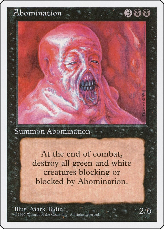 Image for Abomination [Fourth Edition] - Magic: The Gathering