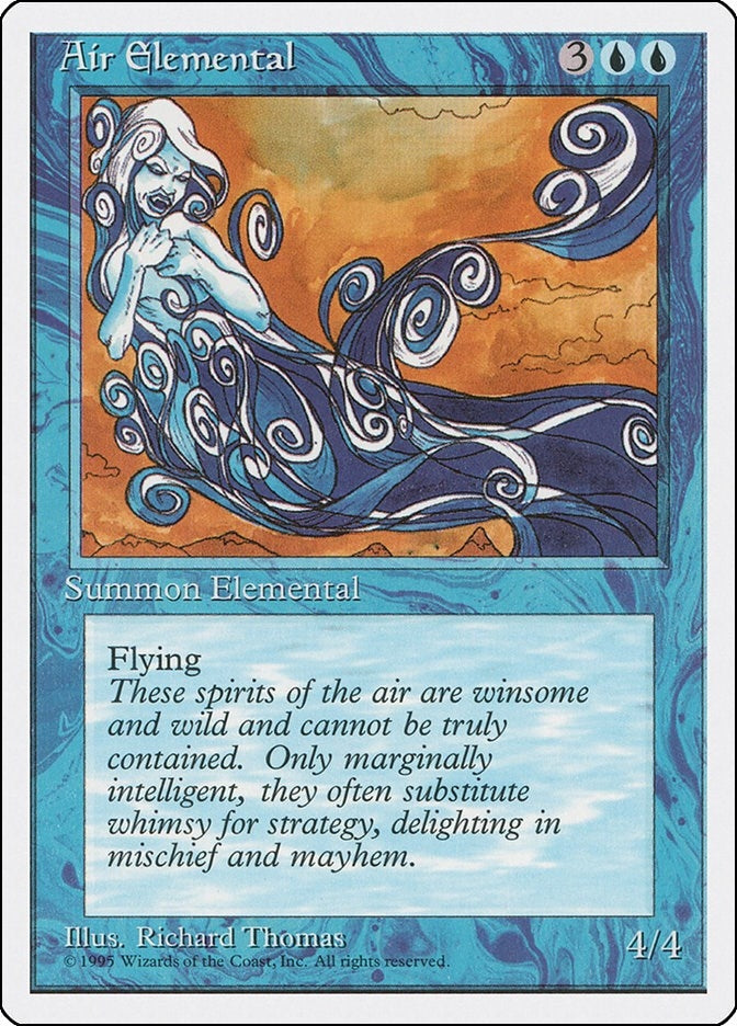 Image for Air Elemental [Fourth Edition] - Magic: The Gathering