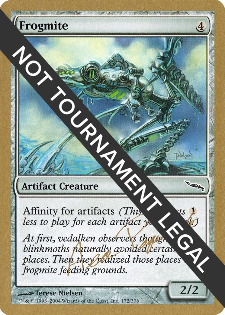Image for Frogmite - 2004 Aeo Paquette (MRD) [World Championship Decks] - Magic: The Gathering