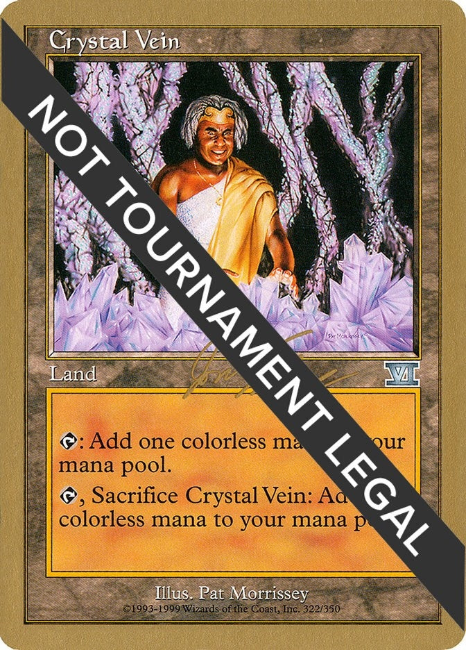 Image for Crystal Vein - 2000 Jon Finkel (6ED) [World Championship Decks] - Magic: The Gathering