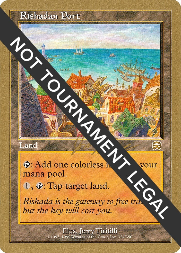 Image for Rishadan Port - 2000 Jon Finkel (MMQ) [World Championship Decks] - Magic: The Gathering