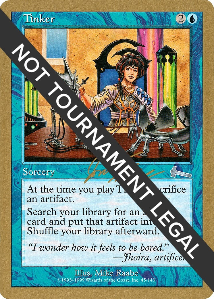 Image for Tinker - 2000 Jon Finkel (ULG) [World Championship Decks] - Magic: The Gathering