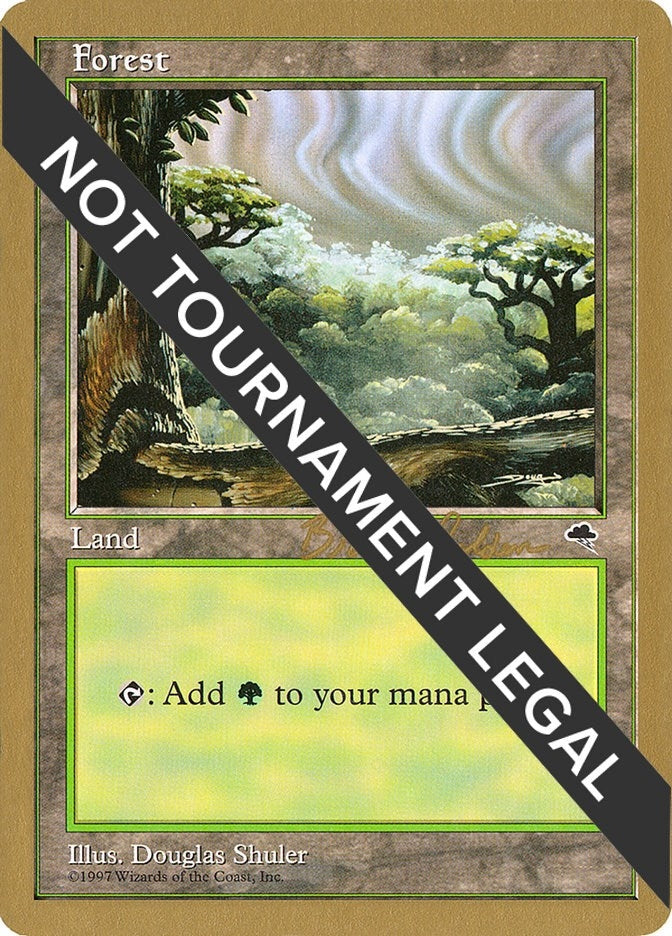 Image for Forest (Cloudy) - 1998 Brian Selden (TMP) [World Championship Decks] - Magic: The Gathering