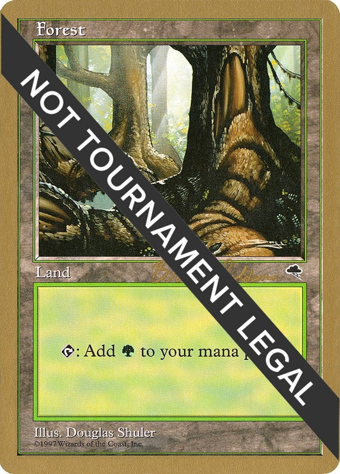 Image for Forest (Pond) - 1998 Brian Selden (TMP) [World Championship Decks] - Magic: The Gathering