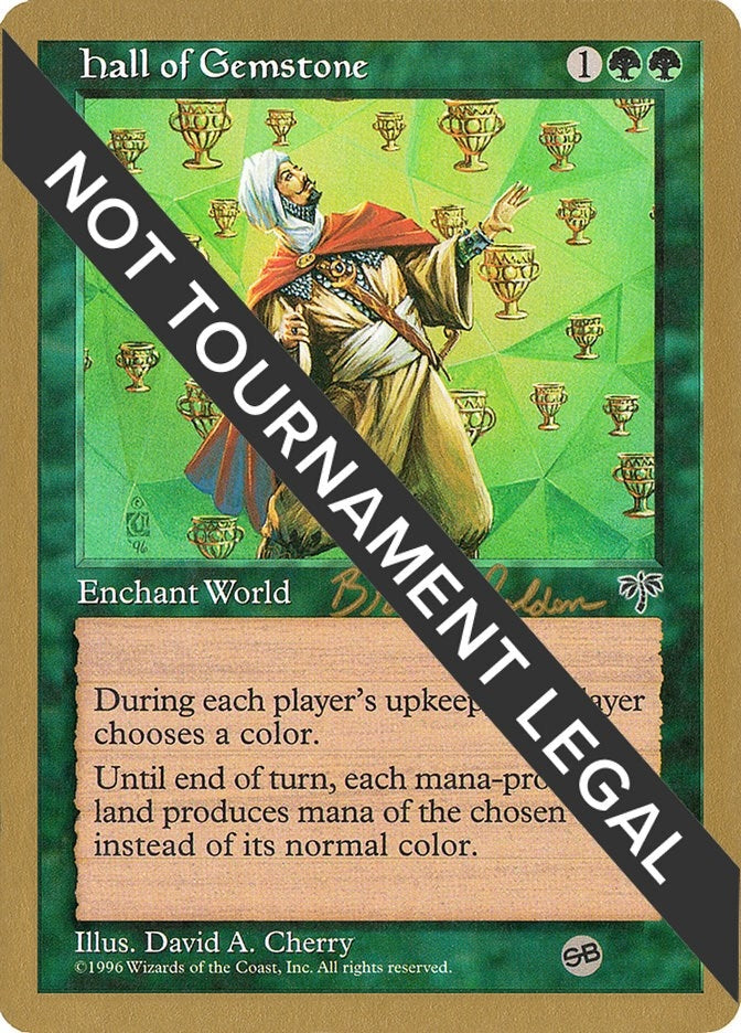 Image for Hall of Gemstone - 1998 Brian Selden (MIR) (SB) [World Championship Decks] - Magic: The Gathering
