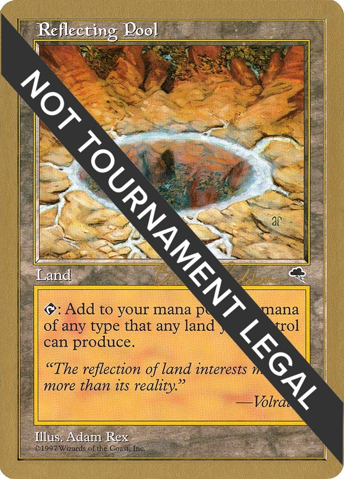Image for Reflecting Pool - 1998 Brian Selden (TMP) [World Championship Decks] - Magic: The Gathering