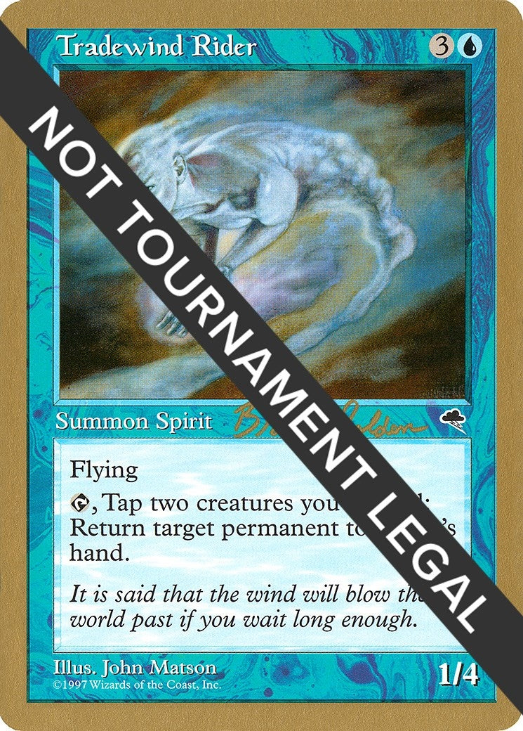 Image for Tradewind Rider - 1998 Brian Selden (TMP) [World Championship Decks] - Magic: The Gathering