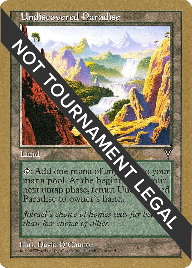 Image for Undiscovered Paradise - 1998 Brian Selden (VIS) [World Championship Decks] - Magic: The Gathering