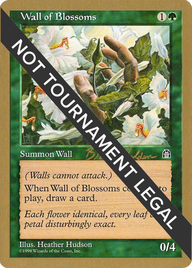 Image for Wall of Blossoms - 1998 Brian Selden (STH) [World Championship Decks] - Magic: The Gathering