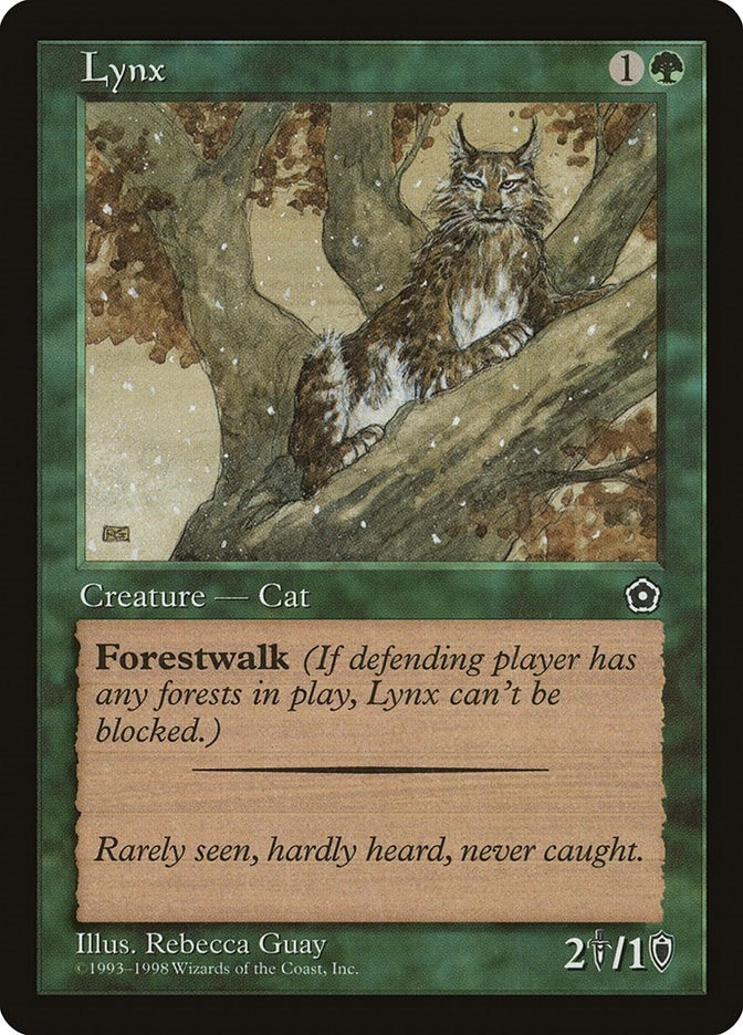 Image for Lynx [Portal Second Age] - Magic: The Gathering