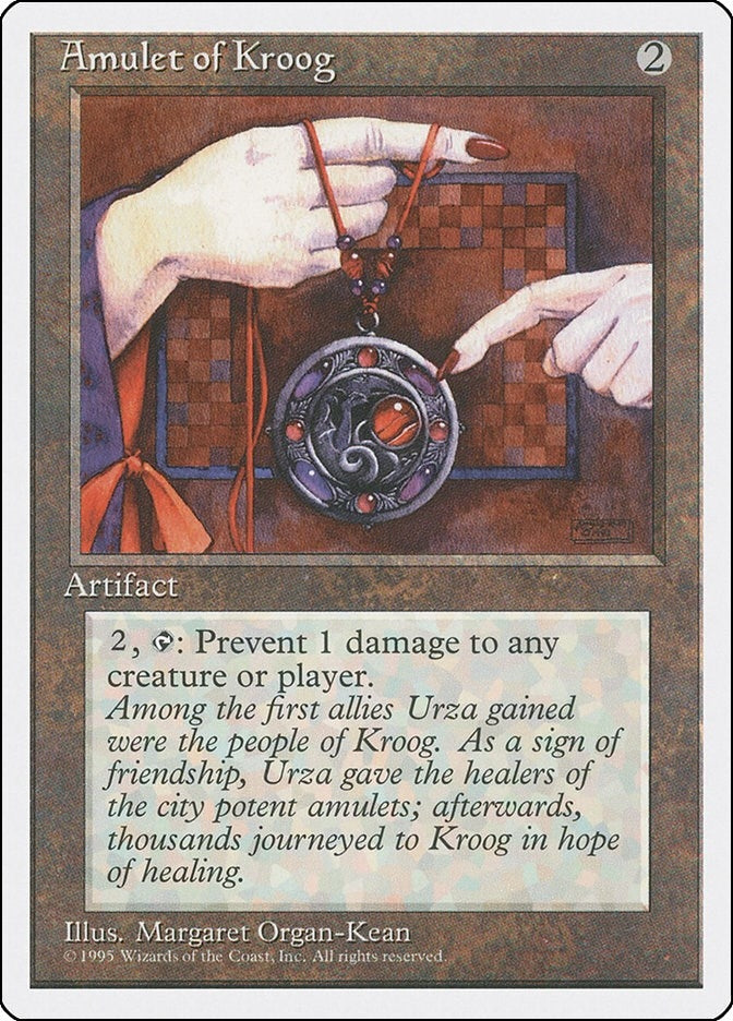 Image for Amulet of Kroog [Fourth Edition] - Magic: The Gathering