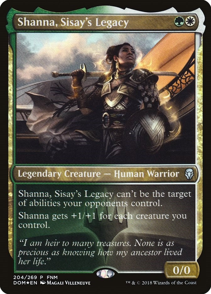 Image for Shanna, Sisay's Legacy (204) [FNM Promos] - Magic: The Gathering