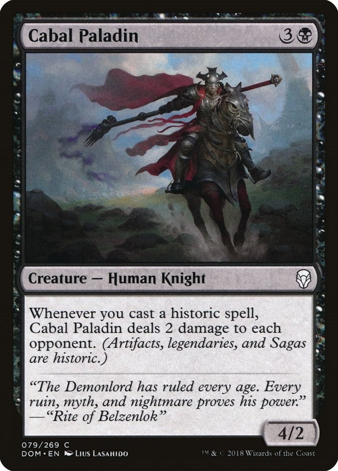 Image for Cabal Paladin (79) [Dominaria] - Magic: The Gathering