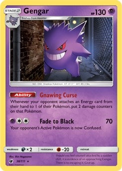 Image for Gengar - 38/111 (Prerelease Kit Exclusive) (038/111) [Deck Exclusives] - Pokemon