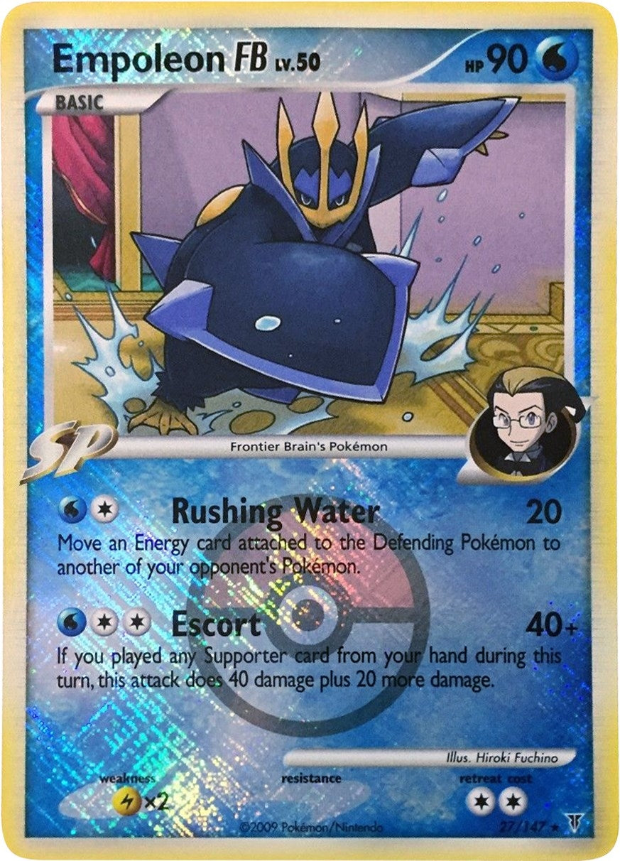 Empoleon FB - 27/147 (League Promo) (027/147) [League & Championship Cards]