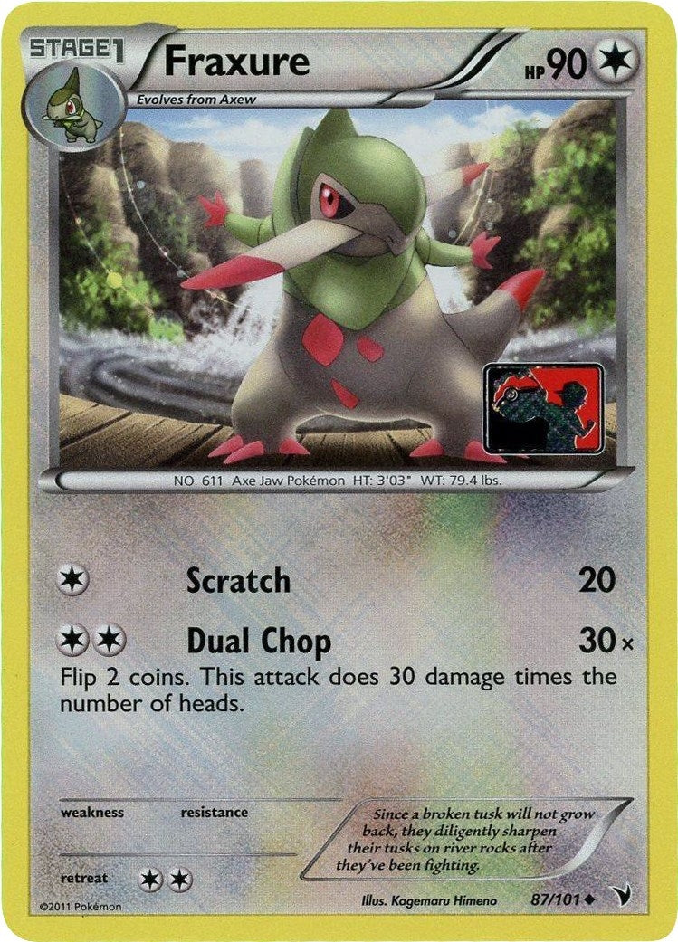 Image for Fraxure - 87/101 (League Promo) (087/101) [League & Championship Cards] - Pokemon