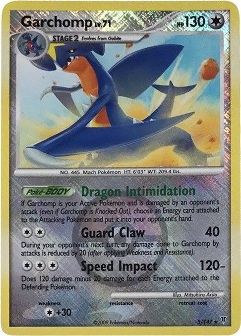 Image for Garchomp - 5/147 (Championship Promo) (005/147) [League & Championship Cards] - Pokemon