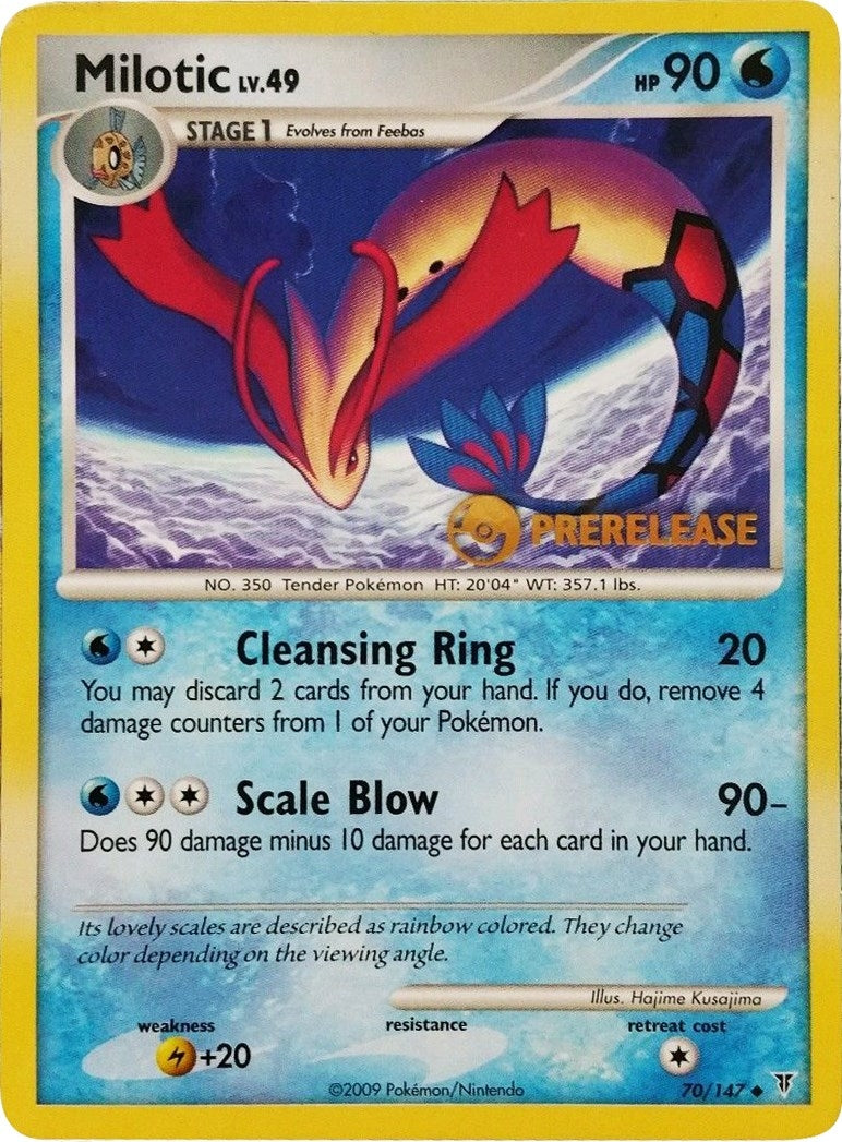 Image for Milotic - 70/147 (Prerelease) (70/147) [Nintendo Promos] - Pokemon