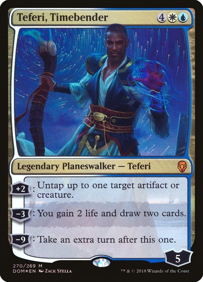 Image for Teferi, Timebender (270) [Dominaria] - Magic: The Gathering