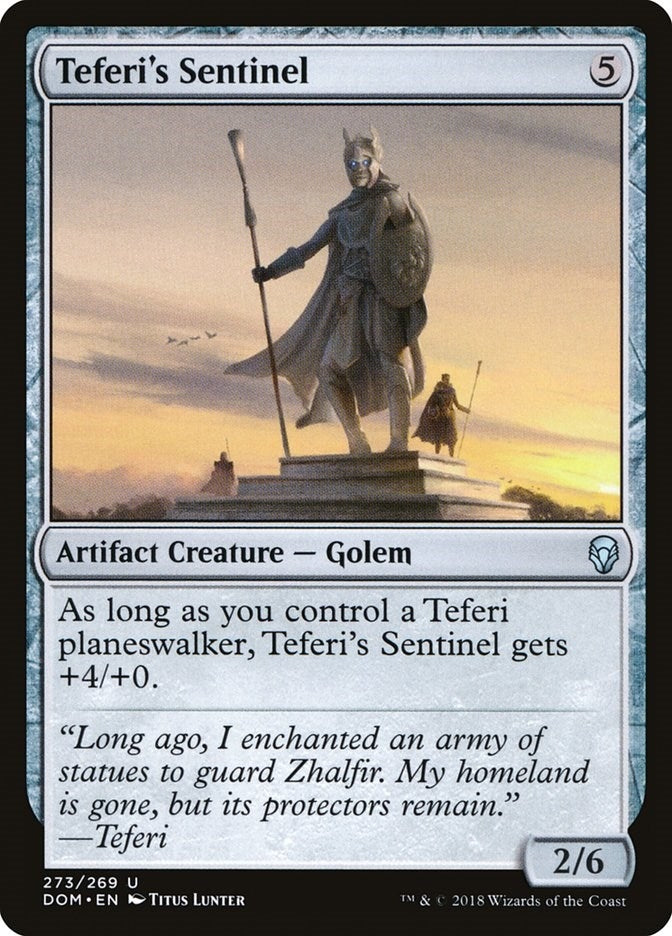 Image for Teferi's Sentinel (273) [Dominaria] - Magic: The Gathering