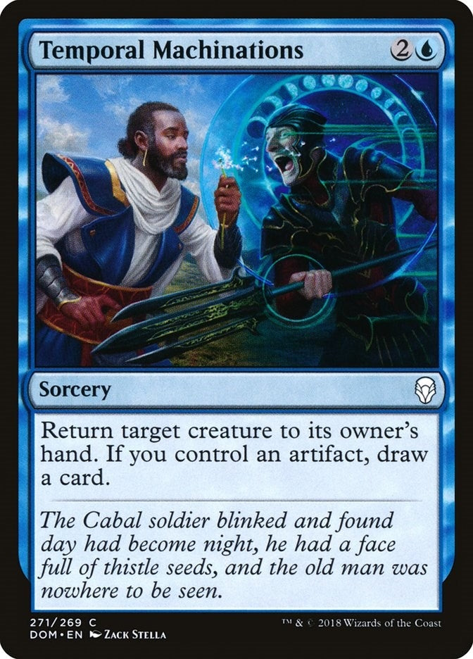 Image for Temporal Machinations (271) [Dominaria] - Magic: The Gathering